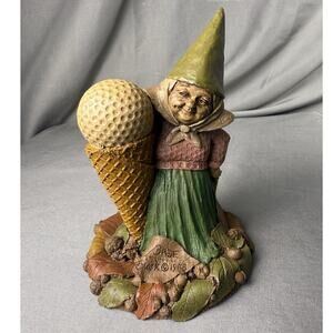 Vintage Tom Clark Gnome Babe 1988 Cairn Studio Hand Signed 6" Figurine #99